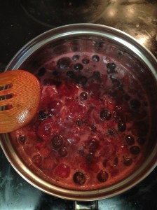 Bubbly goodness that smells SO good while it's cooking!