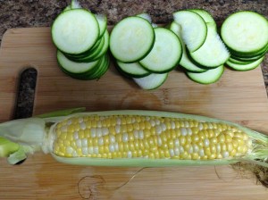 Seriously though, look at that beautiful ear of corn.  How can that be gross??