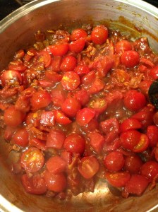 Tomatoes and Bacon