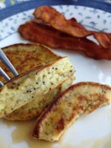 Alright pancake, you still look delicious.  I will eat you.  You won me over.  Happy?  Geez.