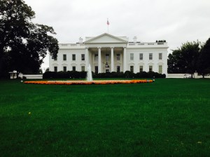 Yes, BF's parents wanted to see the White House.  And their son.  But I have a sneaking suspicion they REALLY came for the Goat Cheese Grapes...