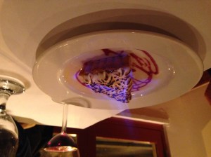 Definitely a step up from the usual birthday candle.