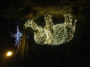 It was a little easier to get up close and personal with this elephant than with the real deal!
