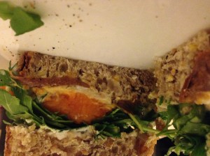 Beauty may only be skin deep, but this sandwich is beautiful on the inside too, don't worry.