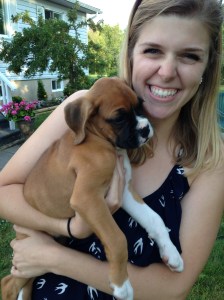 Boxer puppy!