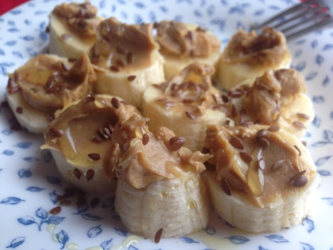 Bananas and Flax Seed