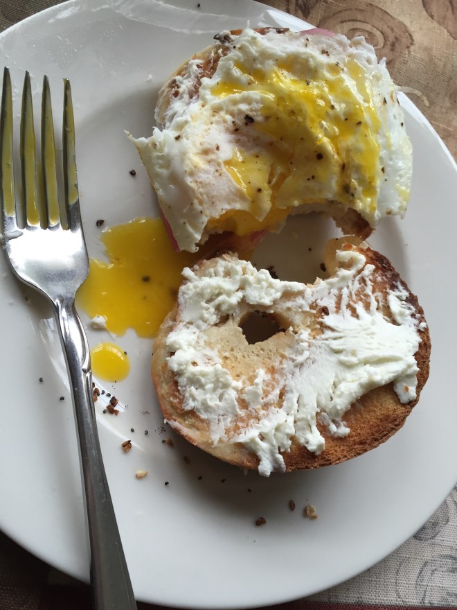 This sandwich is no "yoke." ...I'll see my self out.