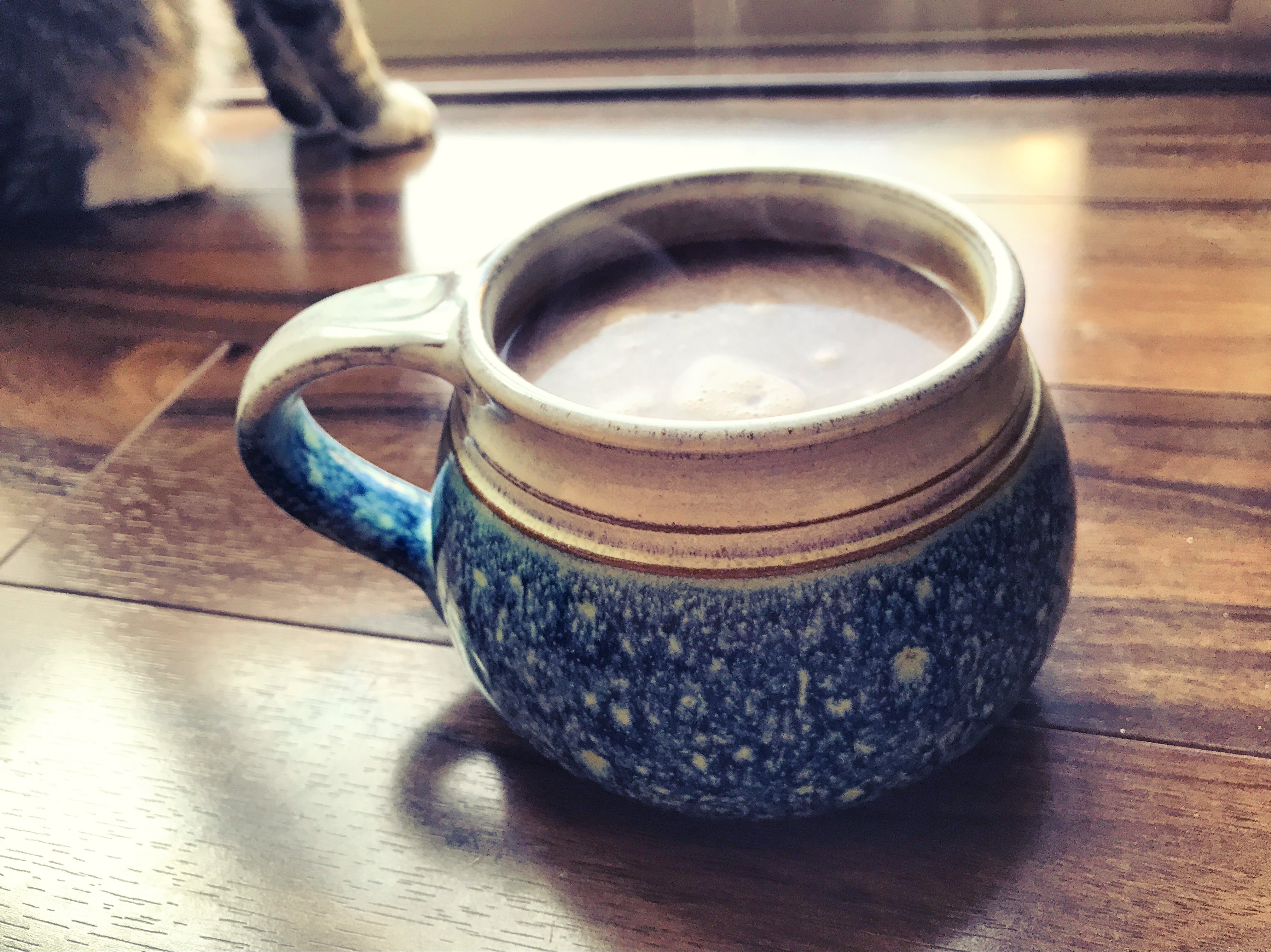 Coconut Dark Hot Chocolate | lawandlentils