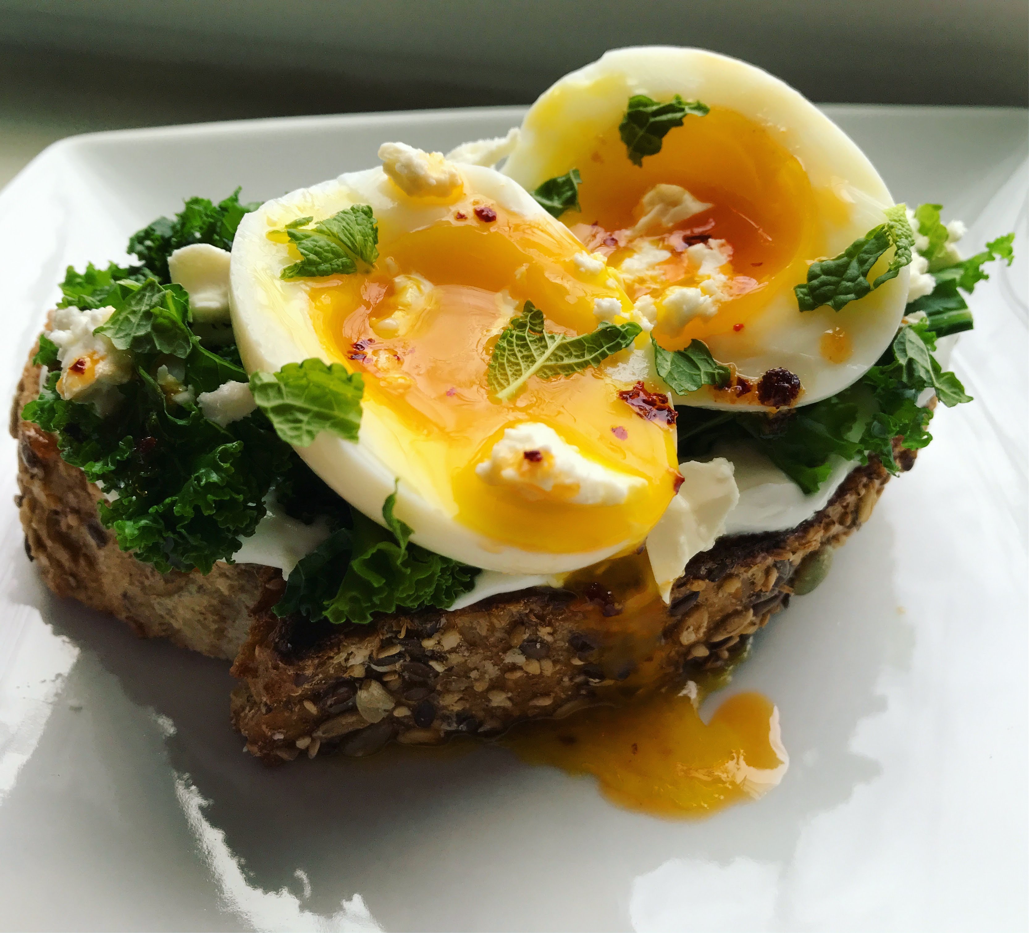 Cilbir-Inspired Toast | lawandlentils