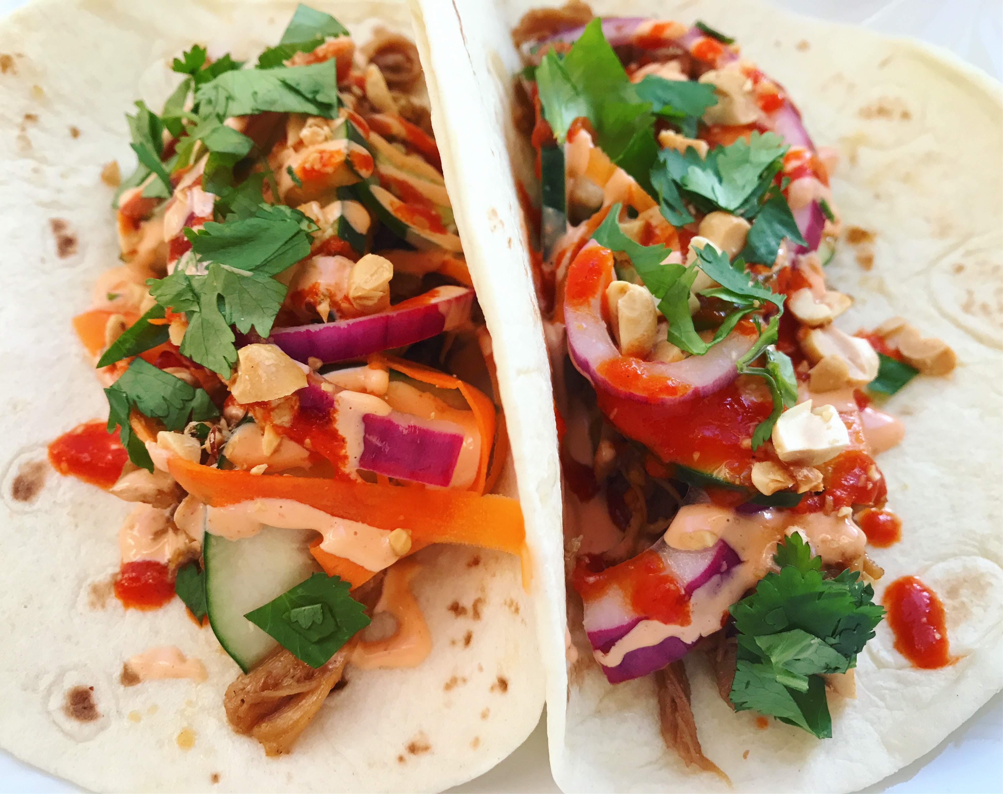 Vietnamese Chicken Tacos | lawandlentils