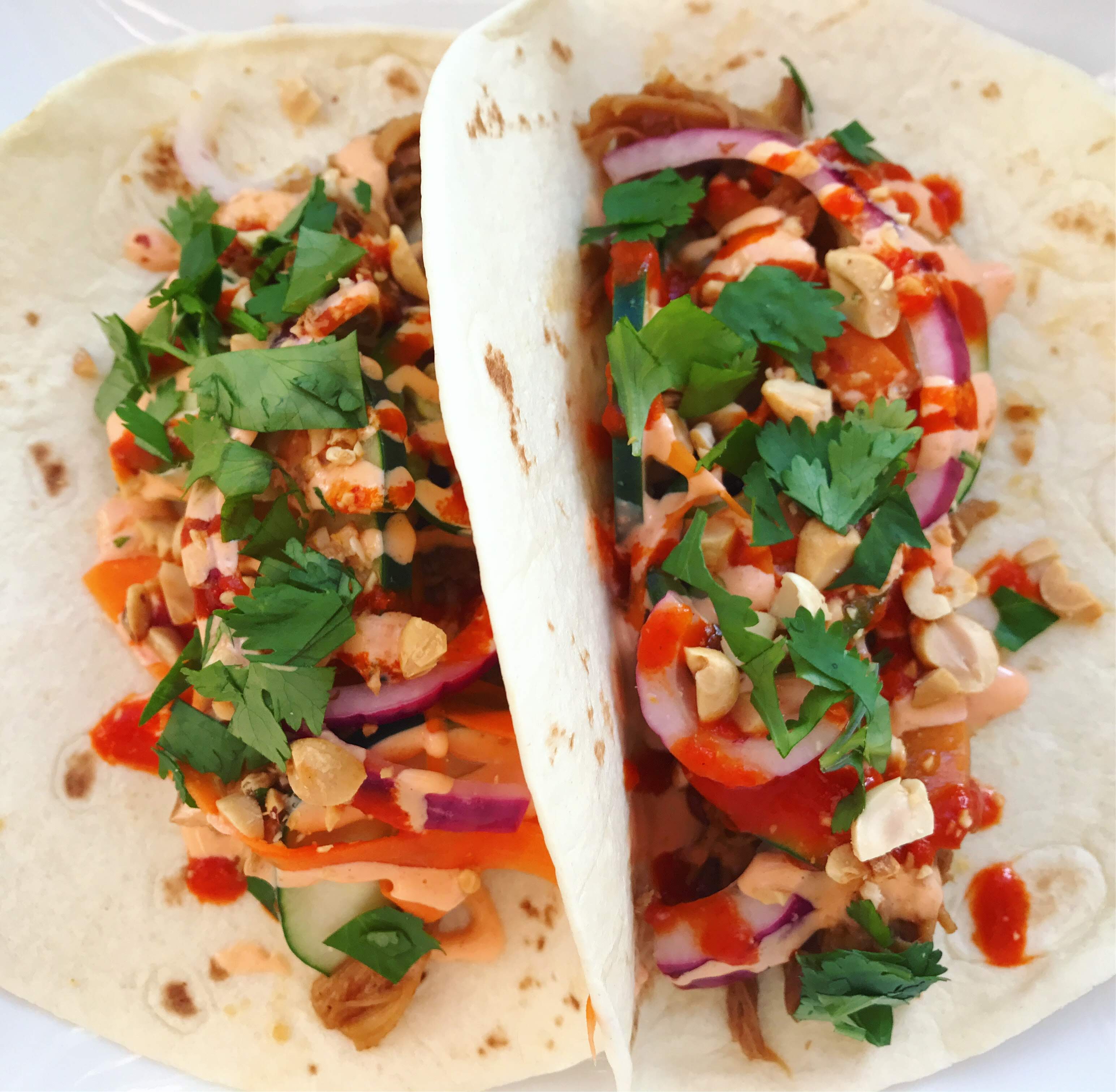 Vietnamese Chicken Tacos | lawandlentils