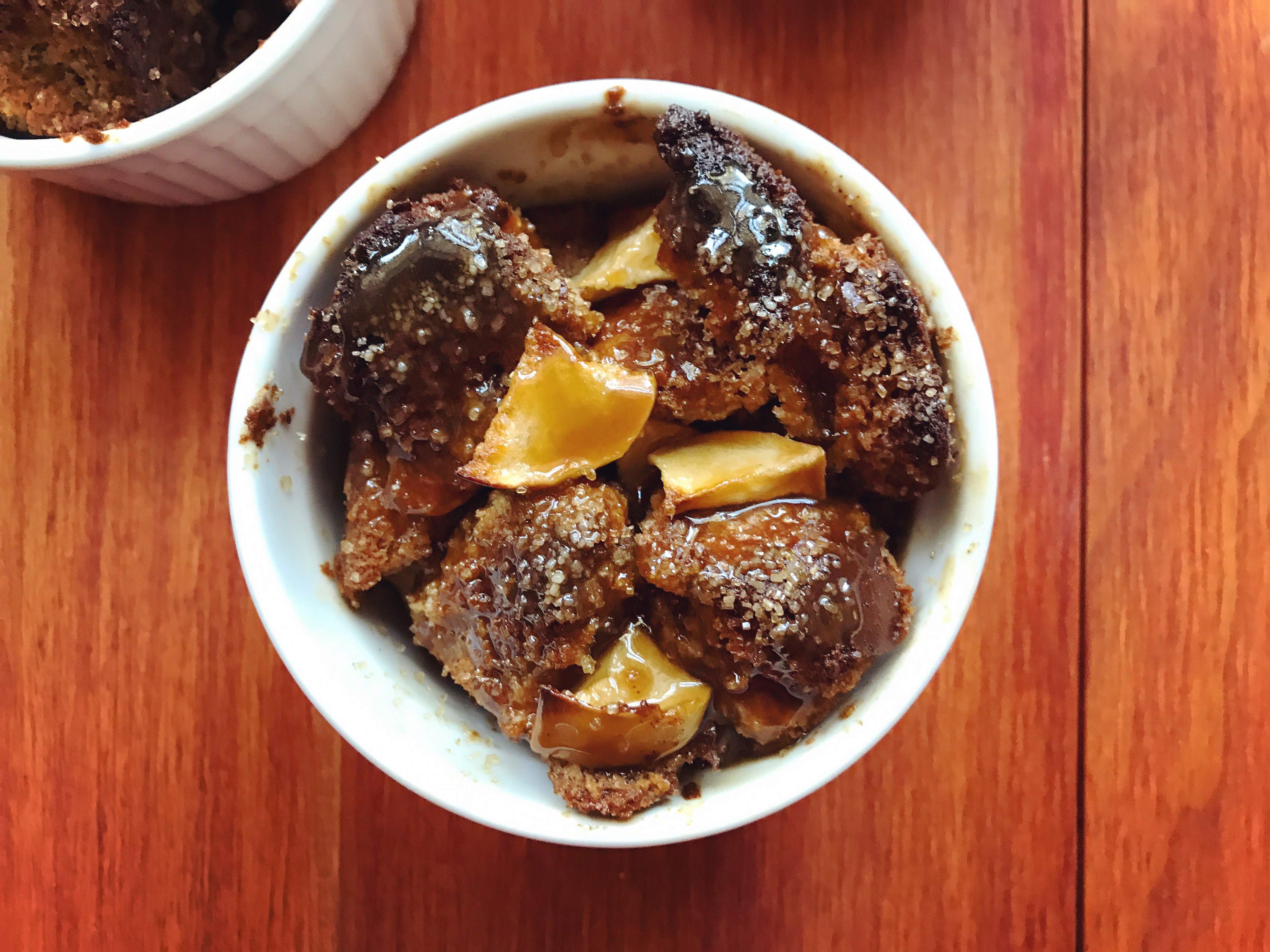 Apple Bread Pudding | lawandlentils