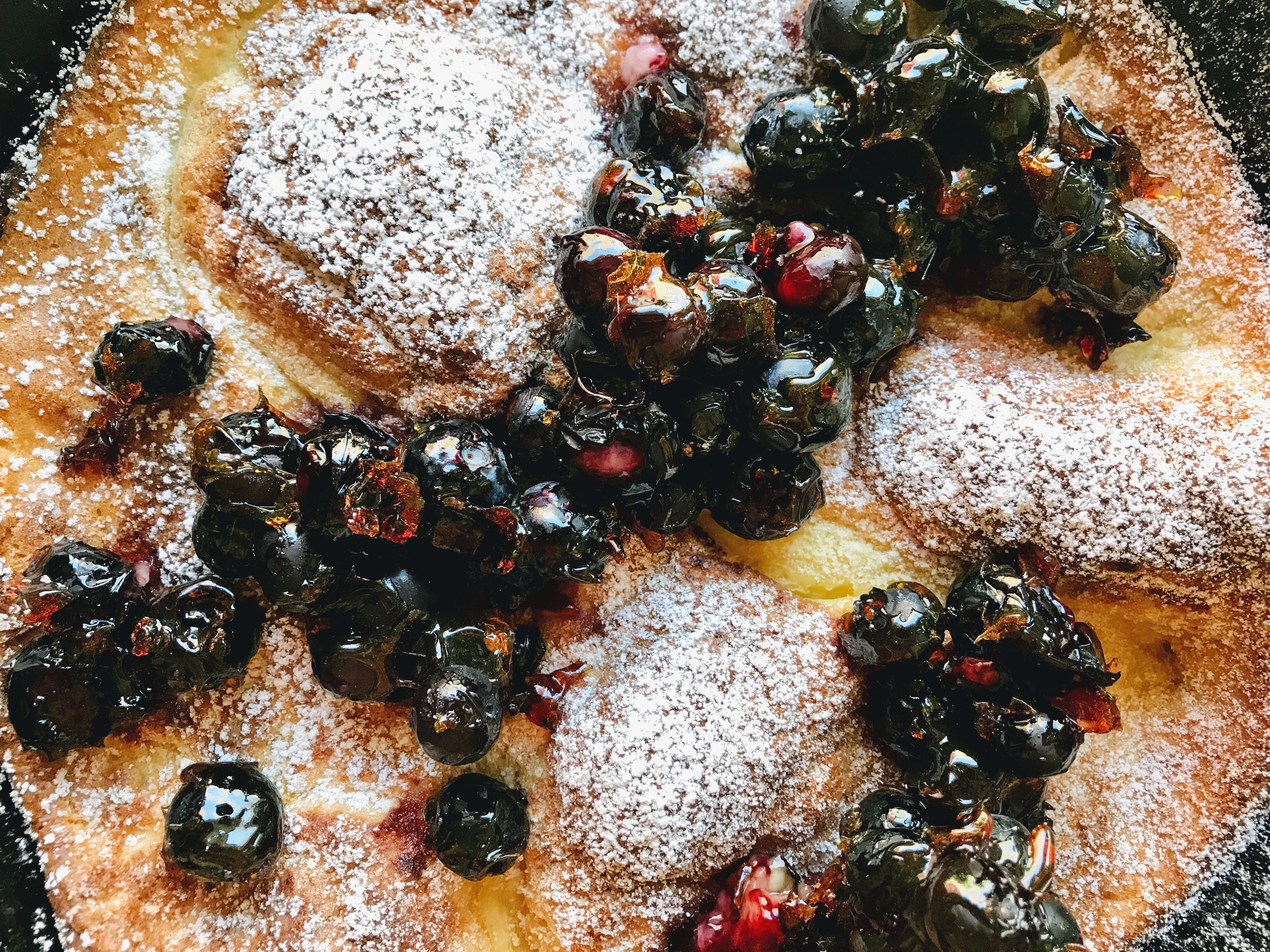 Orange Buttermilk Cornmeal Dutch Baby | lawandlentils